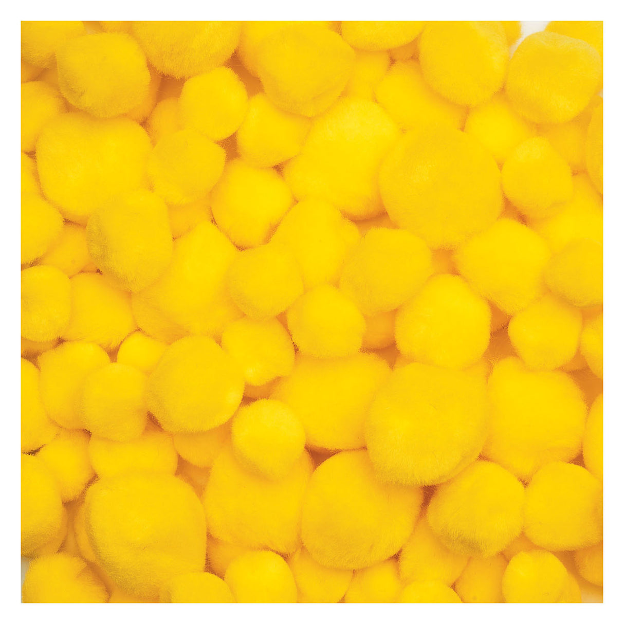 Colorations - Pom Pom Geel, 100e.