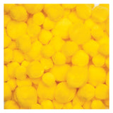 Colorations - Pom Pom Geel, 100e.