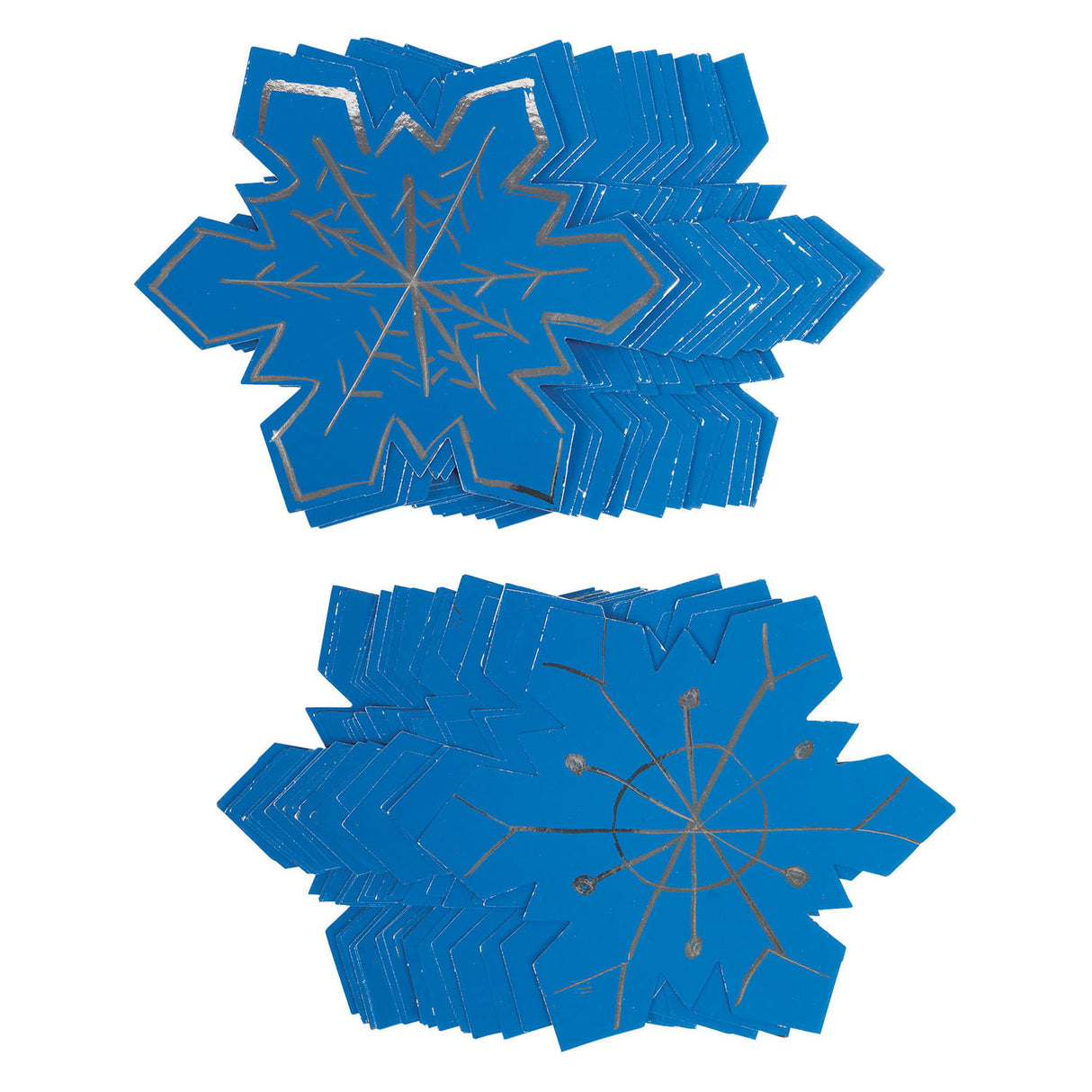 Colorations - Scratch Art Snowflake Ornaments, 36st.