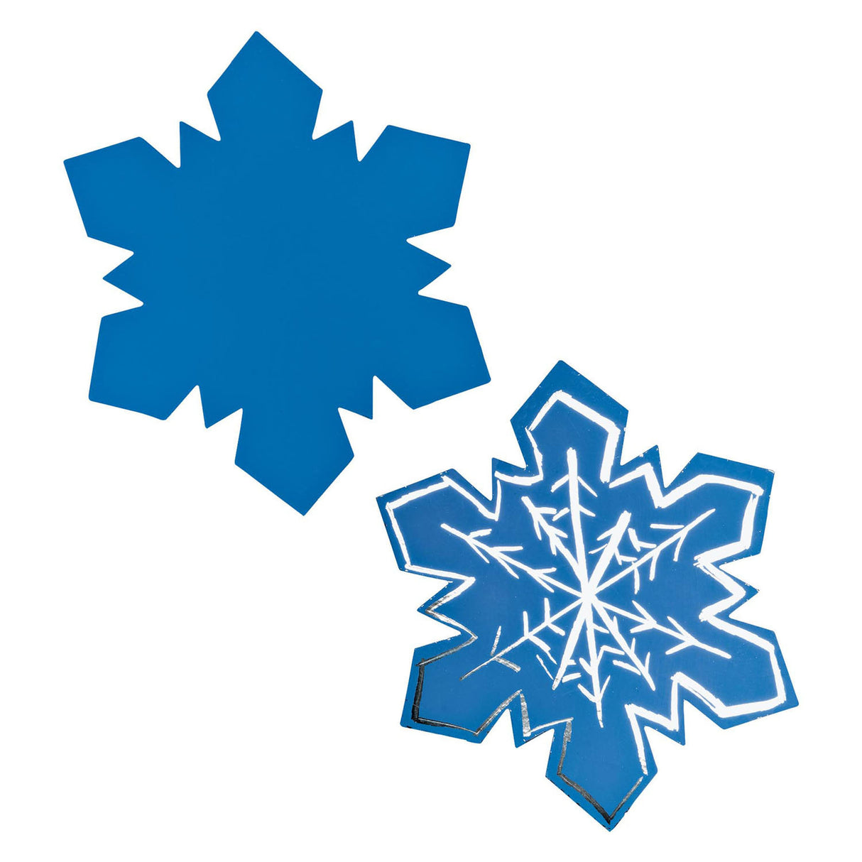 Zbarvení - Scratch Art Snowflake Ornaments, 36st.