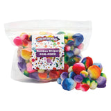 Colorations - Pom de Pom à rayures Regenboog, 180e.