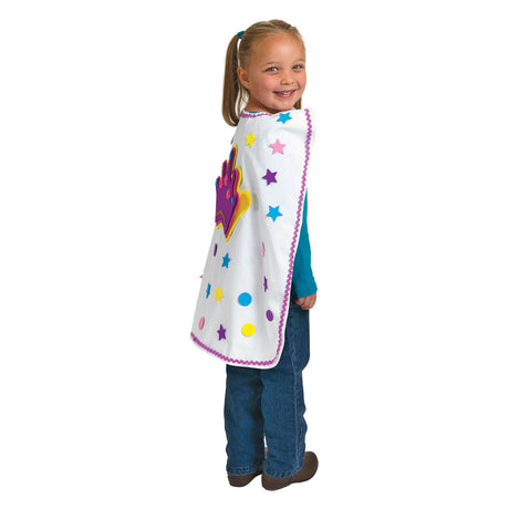 Colorations - Décorez vos propres super-héros Cape, ensemble de 6