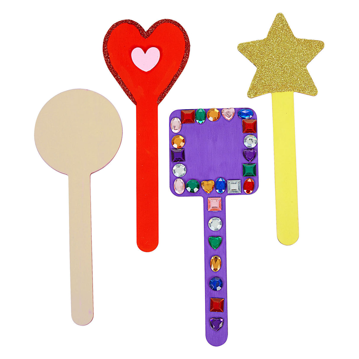 Colorations - DIY Blowen Stick Formes 4 Designs, 20st.
