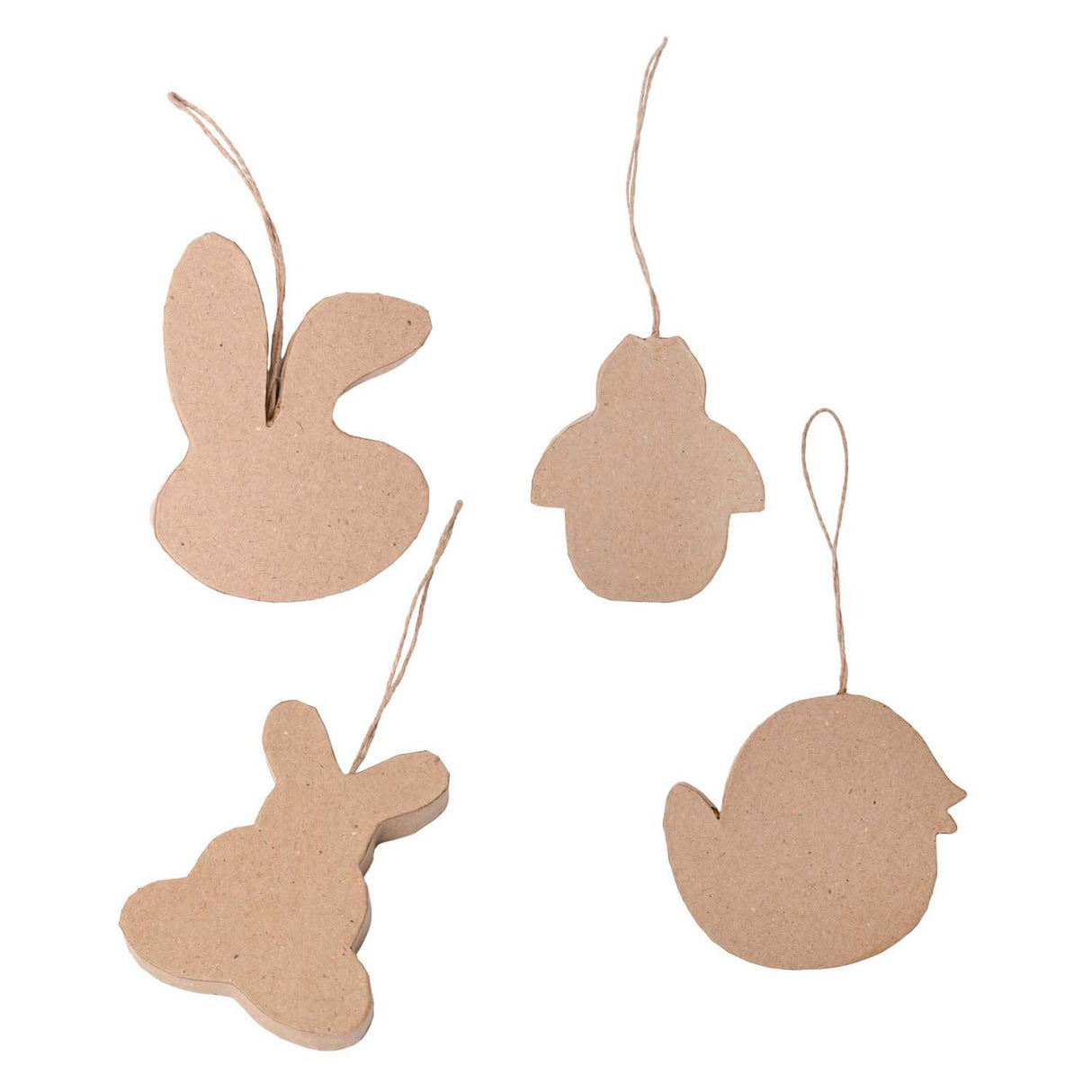 Colorations décorez vos propres cintres de Pâques, 4 pièces