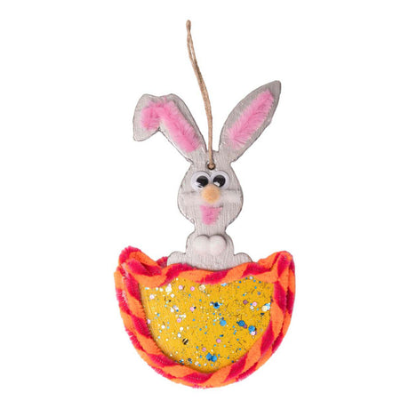 Les colorations décorent vos propres cintres de Pâques, 6 pcs.