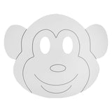 Colorations - masques d'animaux en papier, 16 pcs.