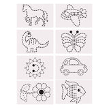 Colorations - cartes à coudre, 48pcs.