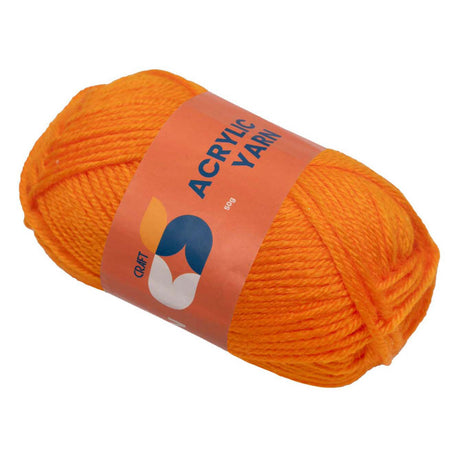 Colorations - fil acrylique orange, 50g