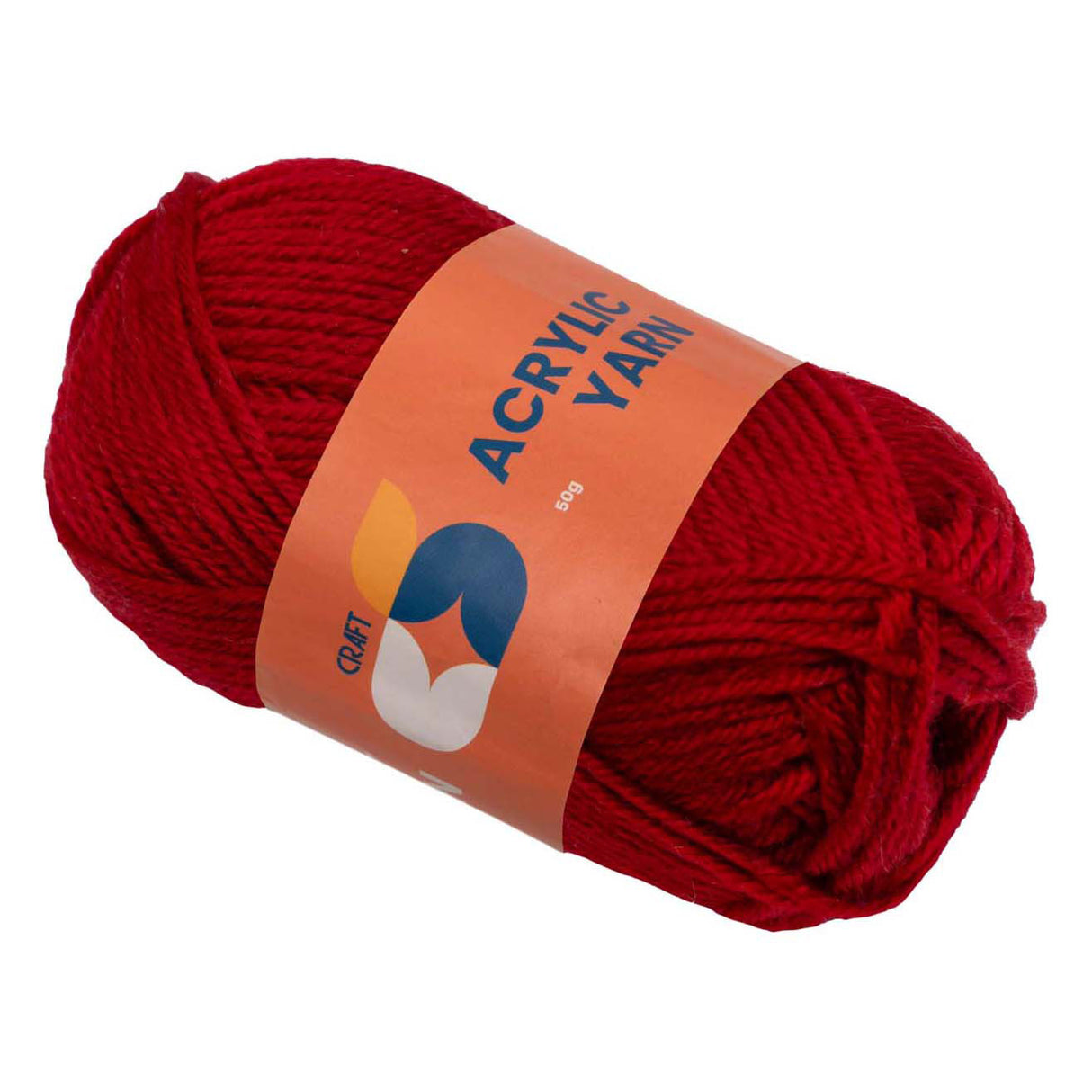 Colorations - fil acrylique rouge, 50g