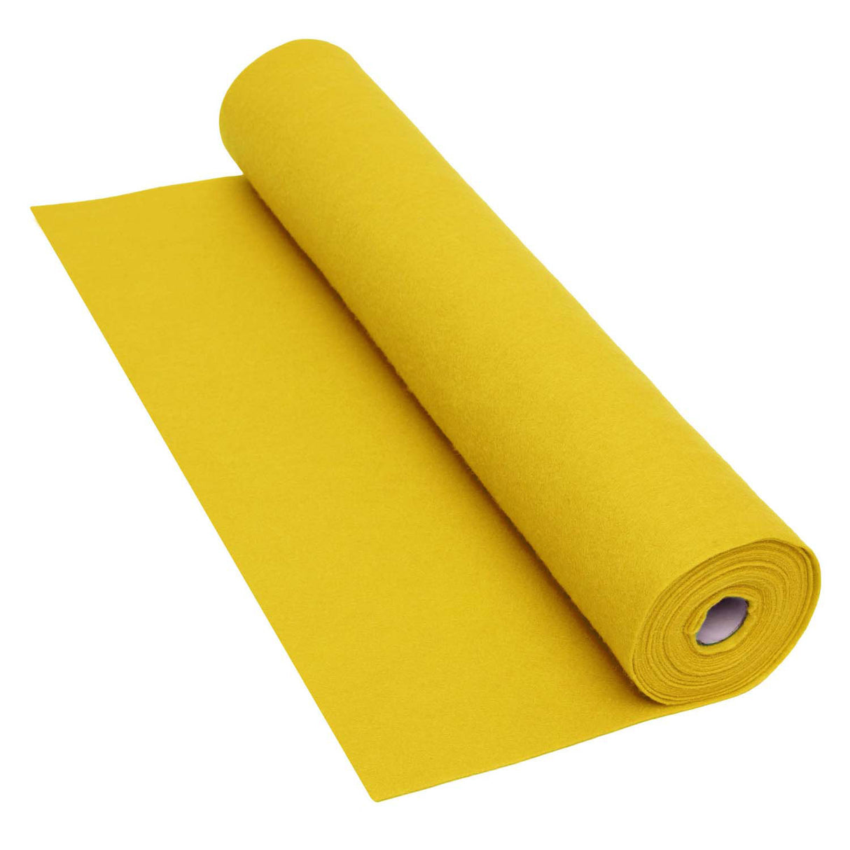 Colorations - rouleau de feutre jaune - 160gsm, 5m x 45cm