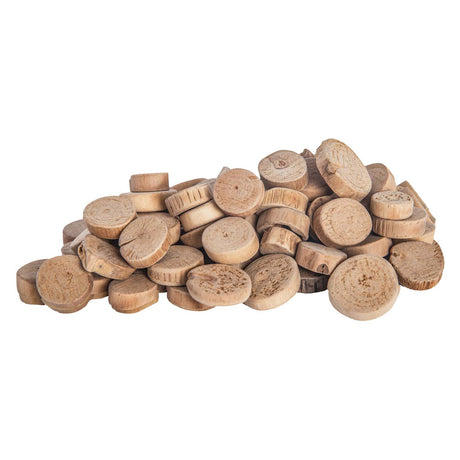 Petites tranches de bois rondes - 1 kg
