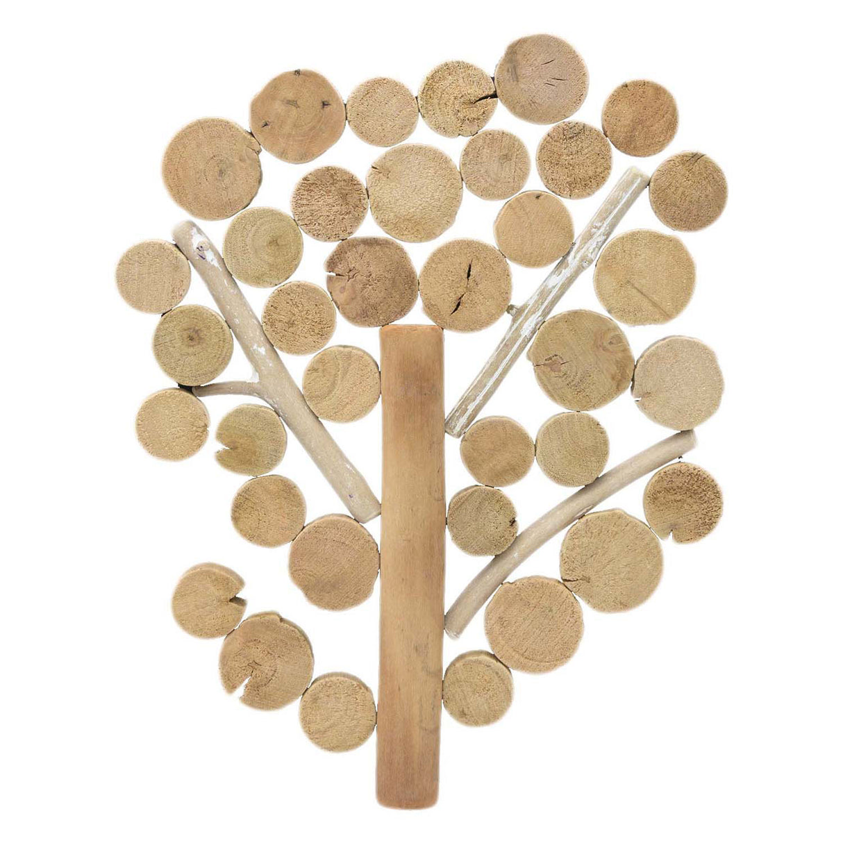 Petites tranches de bois rondes - 1 kg