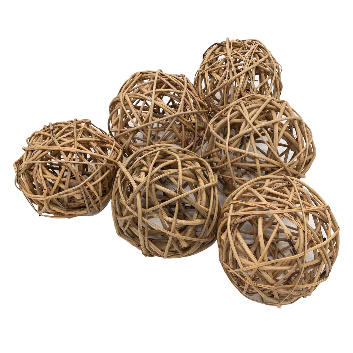 Imp grandes boules de lata, 6 pcs.