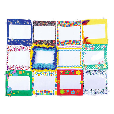Colorations - couverture photo pour classe, 12 pcs.