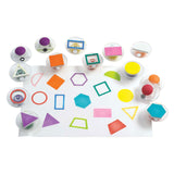 Colorations - tampons géométriques à prise facile, 14 pcs.