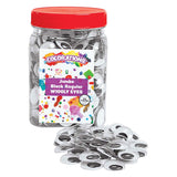 Colorations - yeux écarquillés noirs, 100pcs.