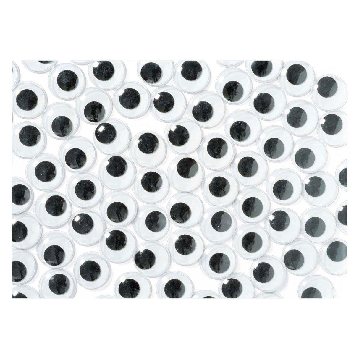 Colorations - yeux écarquillés noirs, 100pcs.