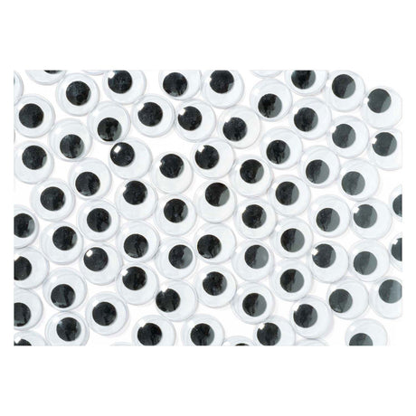 Colorations - yeux écarquillés noirs, 100pcs.