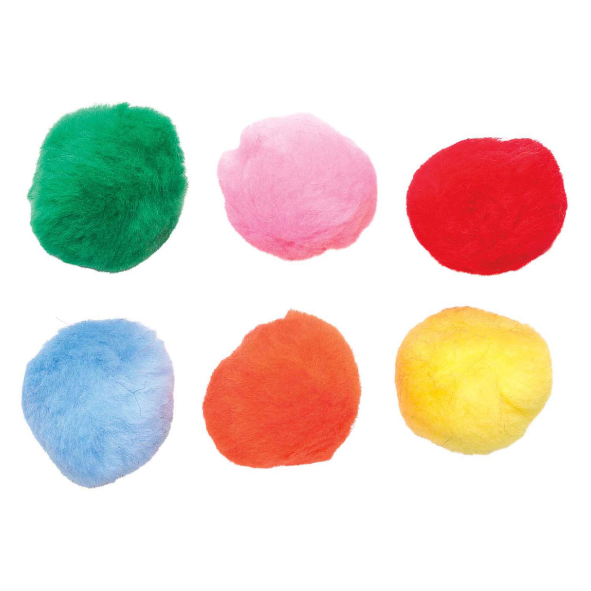 Colorations - pompons colorés 5cm, 50pcs.