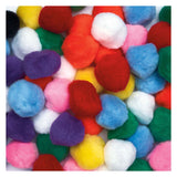 Colorations - pompons colorés 5cm, 50pcs.