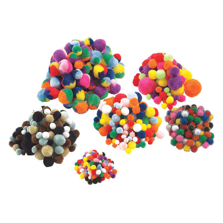 Colorations - pompons colorés, 700pcs.