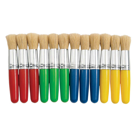 Colorations - pinceaux épais, 12 pcs.