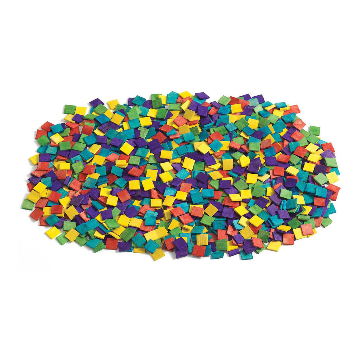 Colorations - carrés de mosaïque en bois, 1000pcs.