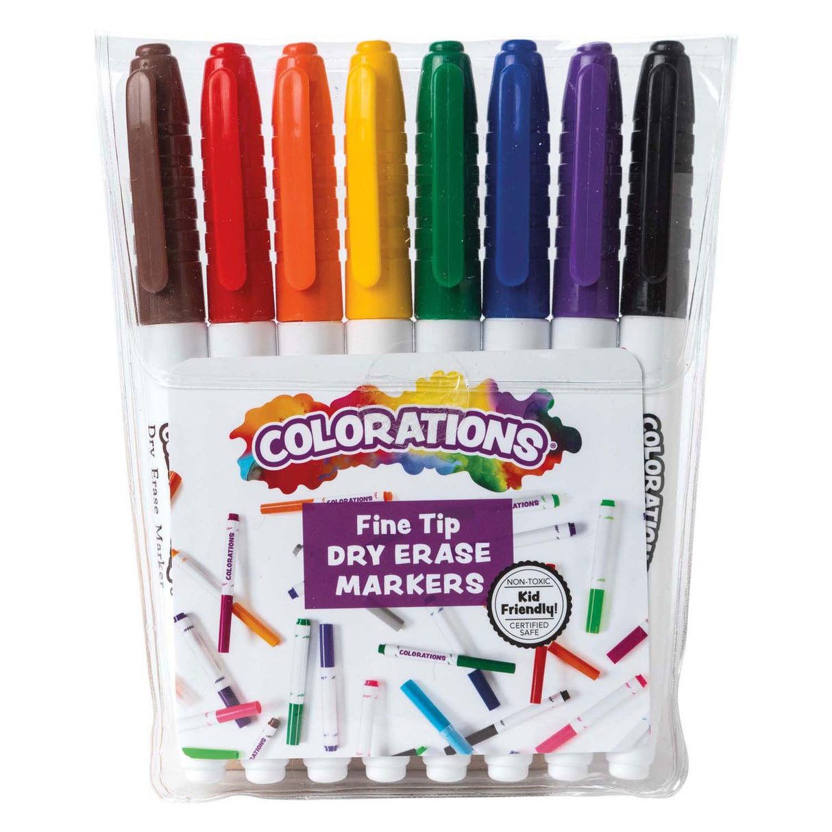 Colorations - marqueurs pour tableau blanc - 8 couleurs