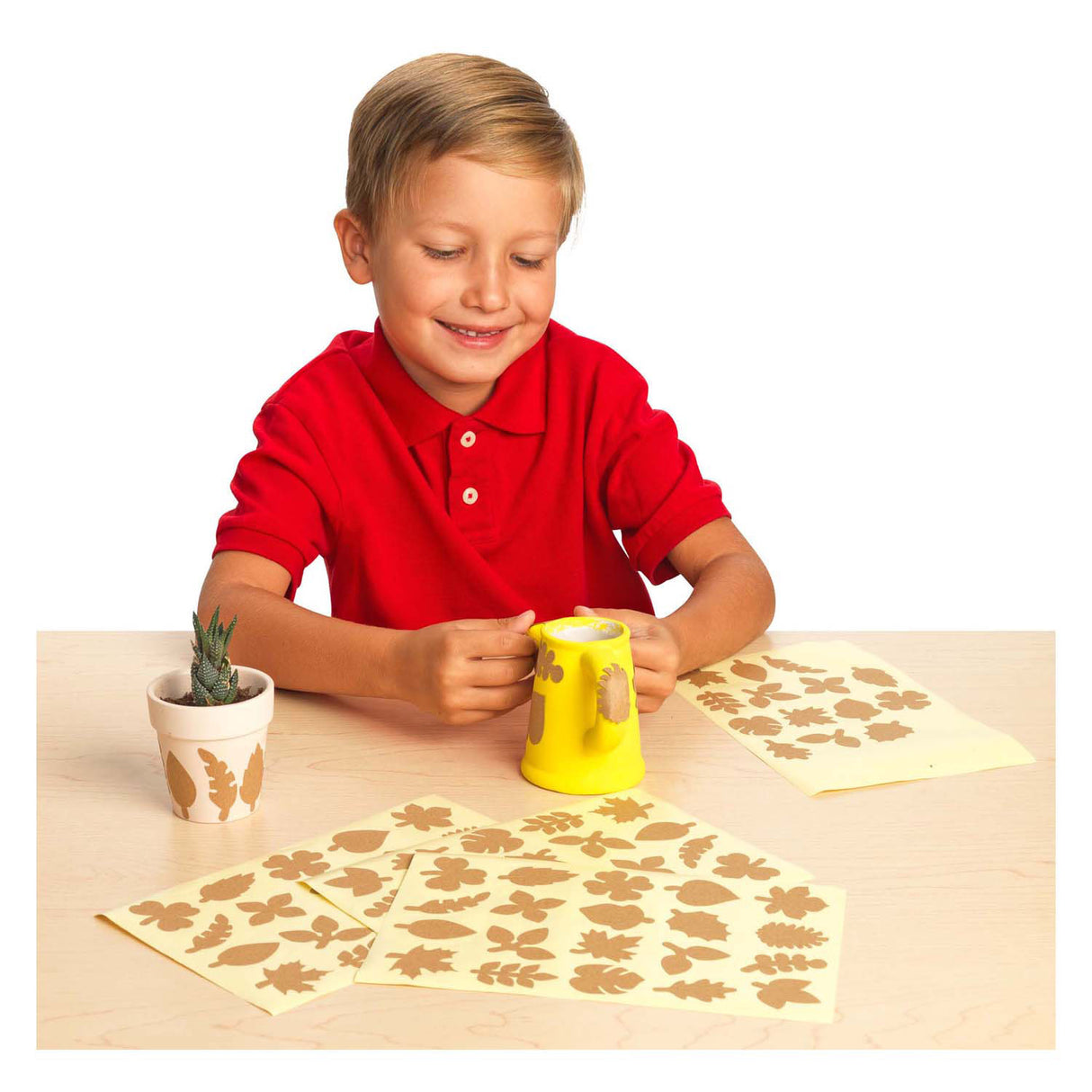 Colorations - autocollants botaniques artisanaux, 400 pcs.