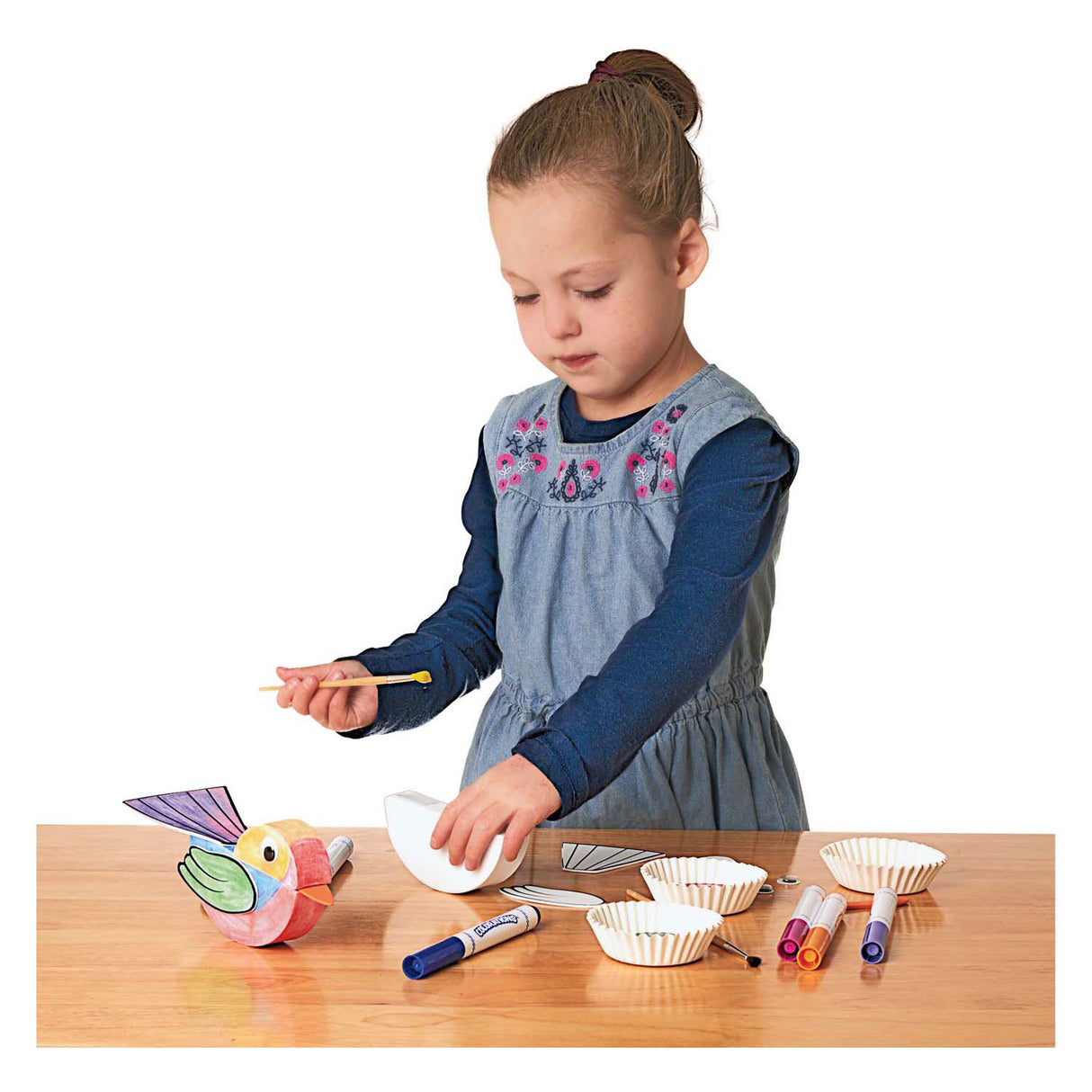 Colorations - ensemble de bricolage pour oiseaux, 12 pcs.
