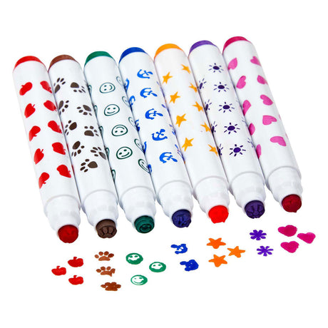 Colorations - marqueurs tampons lavables, 44 pcs.
