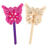 Colorations - fabriquez vos propres moulins à vent de jardin, 12 pcs.