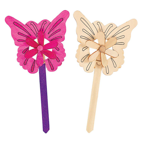 Colorations - fabriquez vos propres moulins à vent de jardin, 12 pcs.