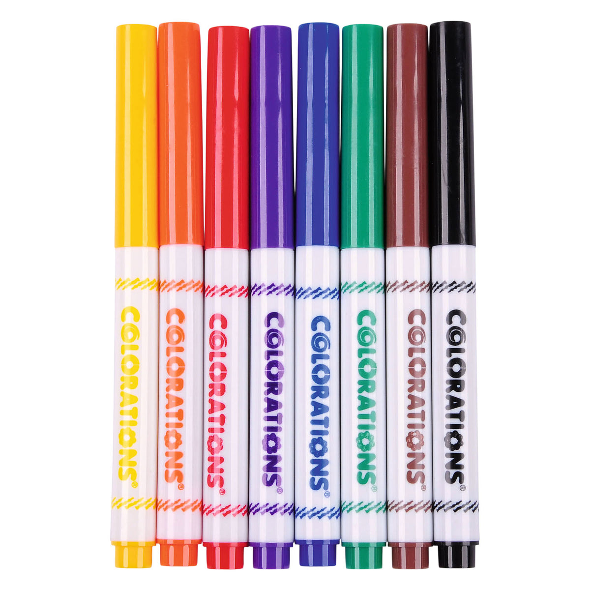 Feutres lavables Colorations, 8 pcs.