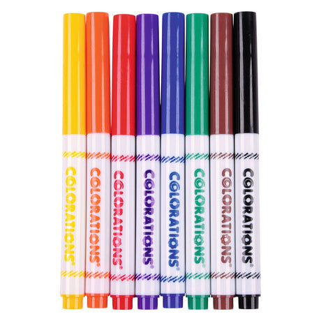 Feutres lavables Colorations, 8 pcs.