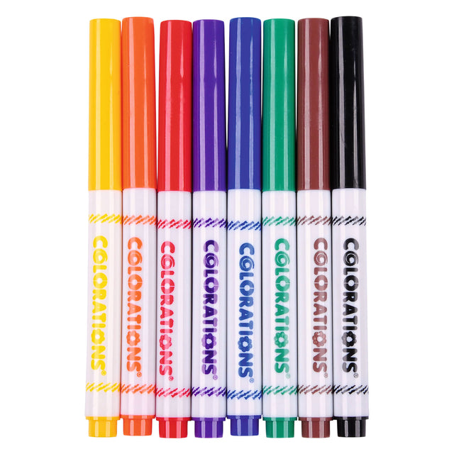 Feutres lavables Colorations, 8 pcs.