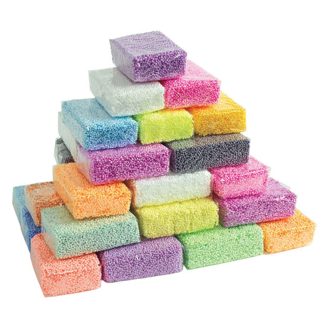 Colorations - pâte à modeler en mousse à billes - lot de 36