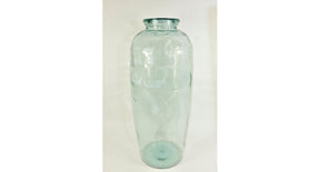 Vaas rimma helder recycleglas d27 h70cm