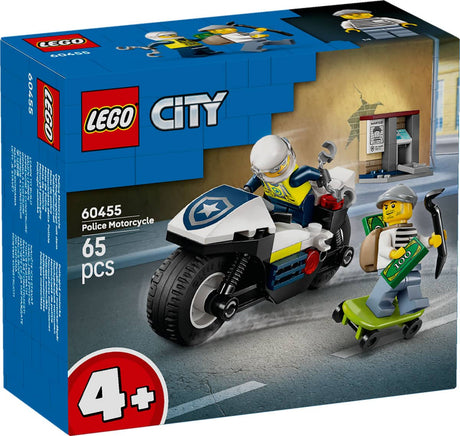 Poursuite Lego ® city en moto de police - 60455