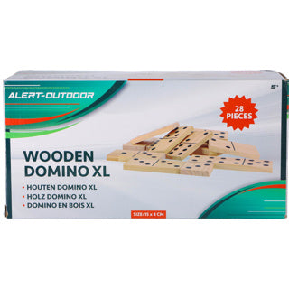 Alerte jeu d'extérieur domino xl (bois) – 7,5 x 15 cm