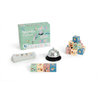 Jeu de jouets Bs, cubes rapides en bois
