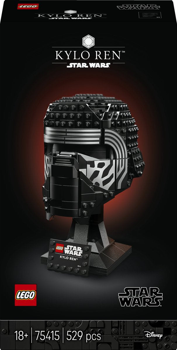Casque Lego ® star wars™ kylo ren™, set pour adultes - 75415