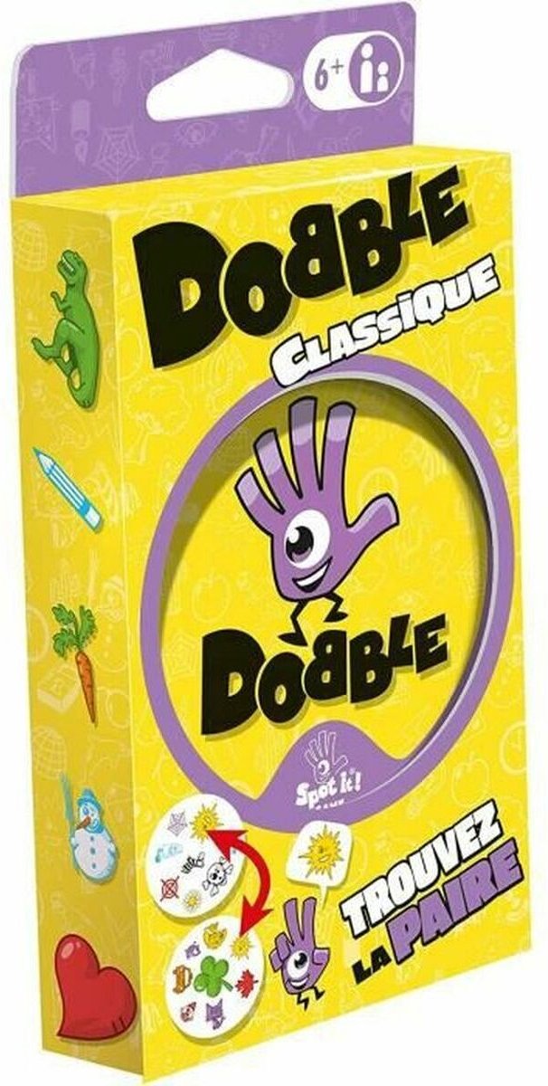 Asmodee jeu de société dobble classic (fr)