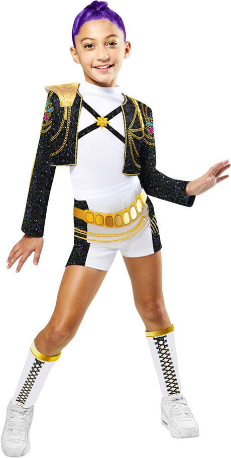 Rubies en rubis – déguisements – costume – kpop chasseurs de démons rumi gold – enfant - 11-13 ans