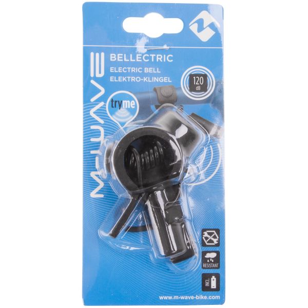 M-Wave Bel Black 120 dB Bell de vélo électrique 420270