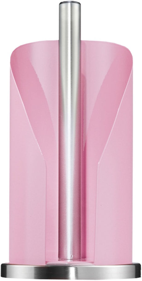 Porte-rouleau de cuisine Wesco | porte-rouleau de papier | rose| porte-rouleau de papier toilette - conçu en Allemagne
