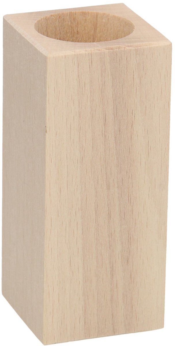 Thé - Bois de hêtre carré de thé, 13 cm