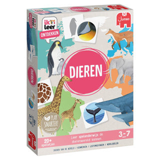 J'apprends le jeu éducatif Jumbo Découvrez les animaux