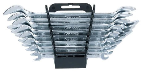 Jeu de clés à fourche double Ks Tools, jeu de 8 pièces classiques à double mâchoire.