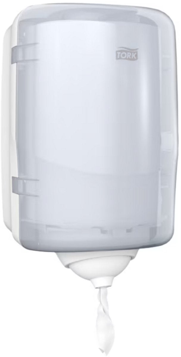 Tork 473177 distributeur reflex mini feuille à feuille à alimentation centrale blanc (7322541020730)